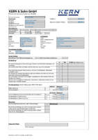 Safety, Sample Weight, Temperature Calibration & Determination Certificates