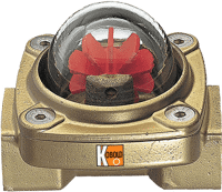 DKF Series Paddle-Wheel Flow Indicator for Liquids