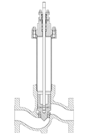 Series V817 Cryogenic Cold-Box Globe Valves