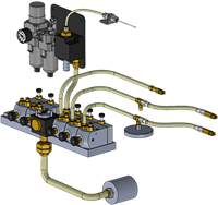 PresSpray II - Airless Spray Lubrication with Individual Nozzle Control