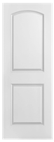 Masonite Classics™ Two Panel Roman Smooth Moulded Panel Door