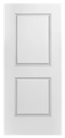 Masonite Classics™ Two Panel Smooth Moulded Panel Door