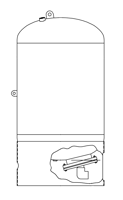 Bottom Feed Bladder Expansion Tanks