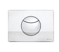 Crescent Dual Flush Plate