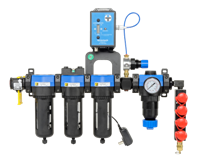 Series 380 [SA446] Breathing Air Assembly (4 Drop) 1/2"