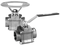 E325/E525 Tri-Pac Ball Valve