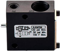 1/8 & 1/4 NPTF Pilot-Operated Locking Valve 