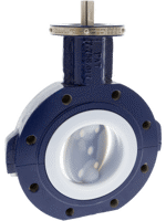 LBFV Series Lug Style Lined Butterfly Valves