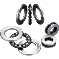 Double-direction Thrust Angular Contact Ball Bearings TAD Series