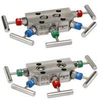 5040/5090 Series 5-Valve Power Pattern & Natural Gas Manifold Valves, Compact Style Hard Seat