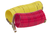 Nylon Self-Storing Air Hose Assemblies & Bulk Hose