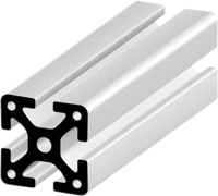 T-Slotted Aluminum Silverline Profile System - Extrusion Profiles