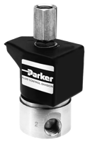 Parker 3-Way Normally Closed, ¼" NPT General-Purpose Solenoid Valves