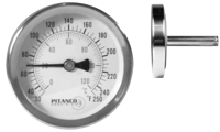 Model B252 Hot Water Bi-Metal Thermometer 