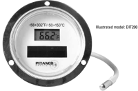 Model DIT200/DIT250 Remote Reading Solar Digital Thermometer