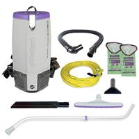 Super Coach Pro 10, 10 Qt. Backpack Vacuum w/ Xover Multi-Surface Telescoping Wand Tool Kit