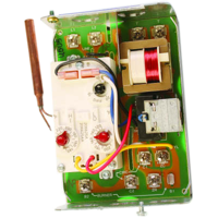 L8124C1003/U Triple Aquastat Relay for Oil Applications, Horizontal Case, 1.5" Insulation Depth