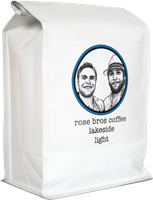 Rose Bros Coffee, Lakeside, Guatemala, Light Roast, 1 lb.