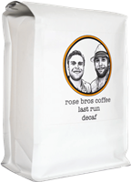 Rose Bros Coffee, Last Run, Decaf, 1 lb