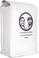 Rose Bros Coffee, Sunnyside Station, Sumatra, Dark Roast, 1 lb.