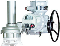 Rotork IB Range - Motorised Multi-Turn Gearbox