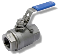 s.132 NPT Stainless Steel 1/4" - 2" 2000 PSI Ball Valve