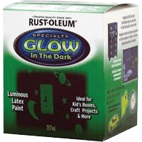 Rust-Oleum 223237 Specialty Glow In The Dark Latex Paint