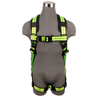 PRO+ Full Body Harness: 1D, QC Chest/Legs