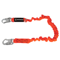 V-Line 6' Stretch Internal Energy Absorbing Lanyard: Snap Hook