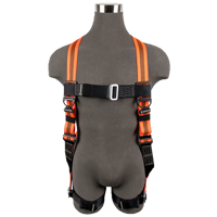 V-Line Full Body Harness: Universal, 1D, MB Chest/Legs