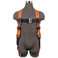 V-Line Full Body Harness: Universal, 1D, MB Chest, TB Legs