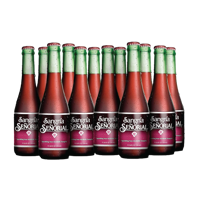 Sparkling Non-alcoholic Sangria 12/11.16 fl. oz. Glass Bottle Case - 12-Pack