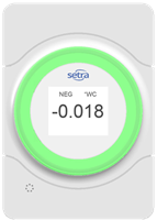 Setra Lite Room Pressure Indicator