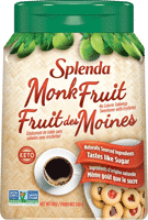 Splenda® Monk Fruit Sweetener, 19 oz Jar