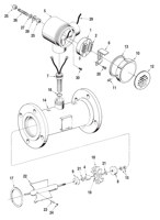 Meter, Turbine, 3 Inch, Guardsman™ LJ-H, Model K2ED and LJ-V Model K2PD Series - Spare Parts