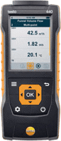 Testo 440 Air Velocity and IAQ Measuring Instrument