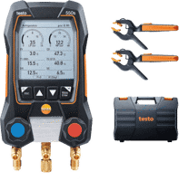 Testo 550s Smart Kit - Smart Digital Manifold with Wireless Clamp Temperature Probes