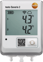 Testo Saveris 2-T2 - Wi-Fi Data Logger with 2 External NTC Temperature Probe Connectors