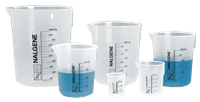 Nalgene™ Polypropylene Griffin Low-Form Plastic Beakers