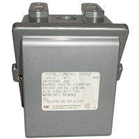 United Electric Pressure Switch, 400 Series Type J400 Models 270 & 274