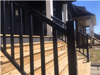 Wide Picket Railing