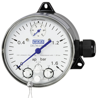 Model DPGS40TA Differential Pressure Gauge with Micro Switch