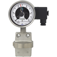 Model DPGS43.100, DPGS43.160 Differential Pressure Gauge with Switch Contact