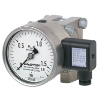 Model DPGT43HP.100, DPGT43HP.160 Differential Pressure Gauge with Output Signal