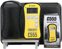 C555 Handheld Concrete Moisture Meter Kit