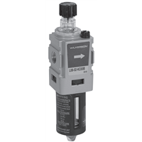 Wilkerson L08 Series Modular Lubricator, Port Sizes 1/4; Flows to 52 SCFM