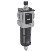 Wilkerson L18 EconOmist Series Modular Lubricator, Port Sizes 1/4, 3/8, 1/2; Flows to 96 SCFM