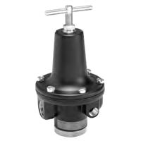 Wilkerson R120 Series Modular Regulator, Port Sizes 1/4, 3/8, 1/2; Flows to 150 SCFM