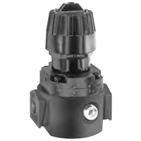 Wilkerson R16 Series Modular Regulator, Port Sizes 1/4, 3/8, 1/2; Flows to 88 SCFM