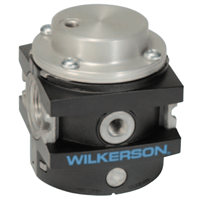 Wilkerson R90 Series Pilot Operated Regulator, Port Sizes 3/4, 1; Flows to 550 SCFM